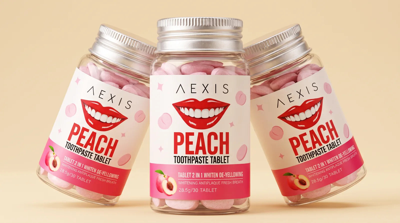 Three Aexis bottles