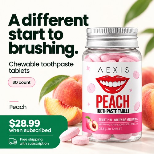 Aexis® Chewable Toothpaste Tablets