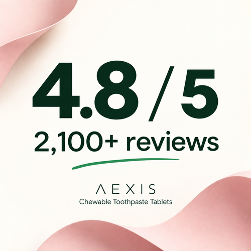 Aexis® Chewable Toothpaste Tablets